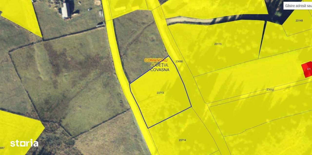 Teren intravilan, 750 mp în loc.Comandău, jud.Covasna.-3