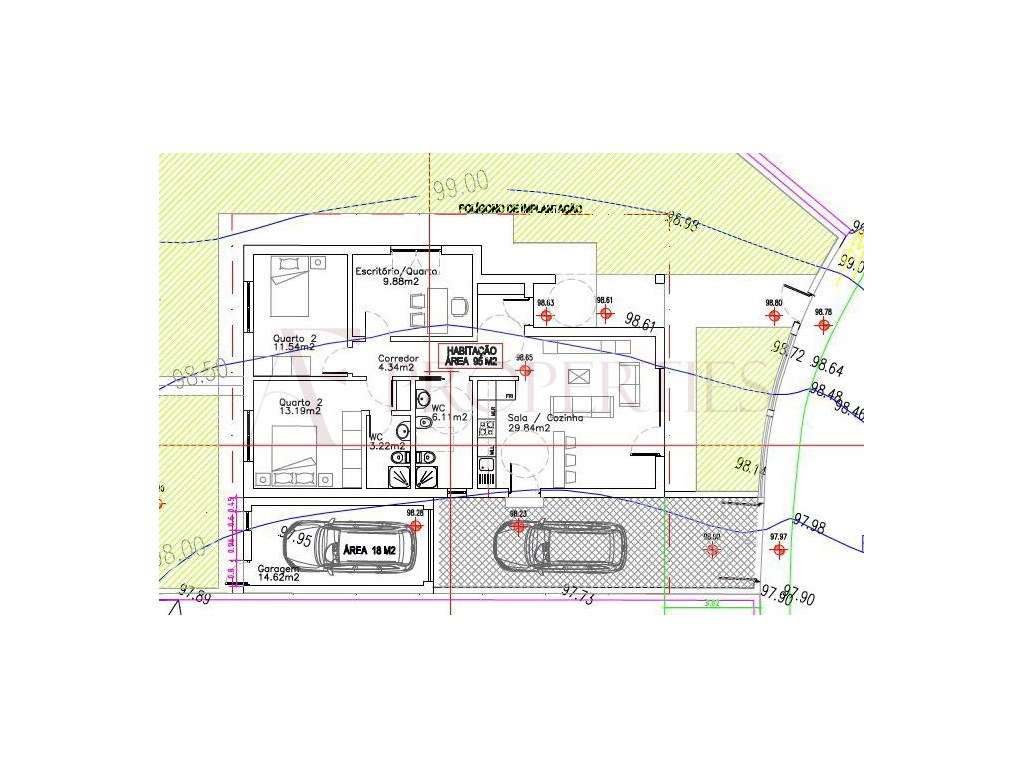 Moradia T3 em construção com garagem e espaço exterior-7