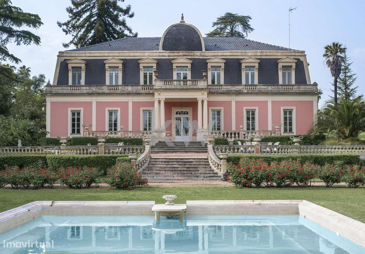 Herdade no Alentejo -Elvas com Palácio Francês,  jardins, e instalaçoe - Grande imagem: 5/58