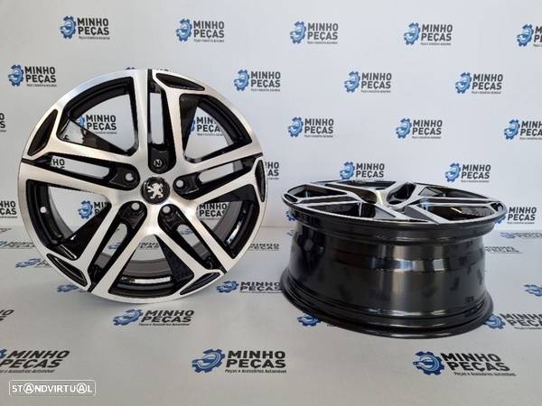 Jantes Peugeot 308 em 16 Black (5x108) - 4