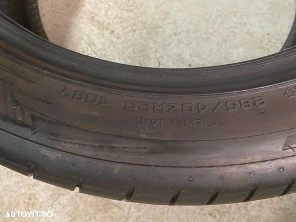 vand 4 anvelope 285/40/20 dunlop de vară la 6mm - 4