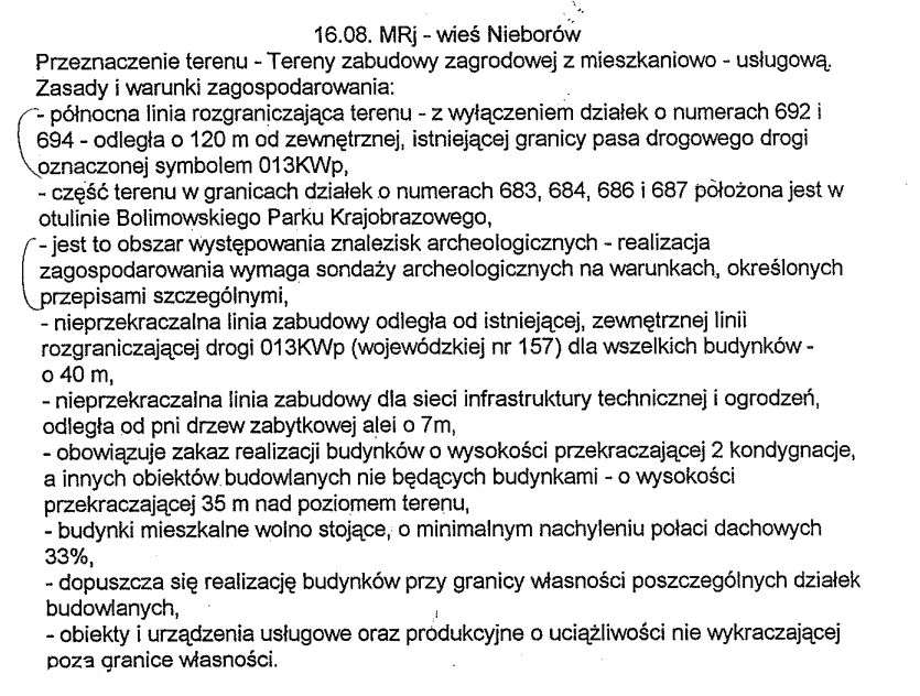 Działka w Nieborowie 3272m2 - 30m szer. - Pełny obrazek: 5/6