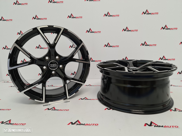 Jantes Look Audi RS3 8Y Preto Polido 19 - 3