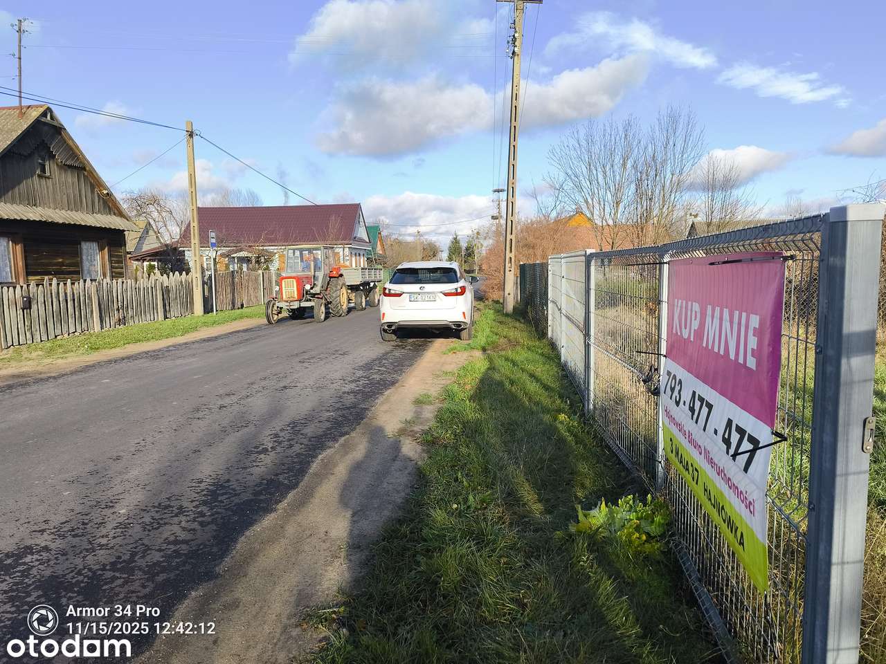 Działka z linią RZEKI Orla z WZ w Puszczy Białowieskiej, Pełne media-5