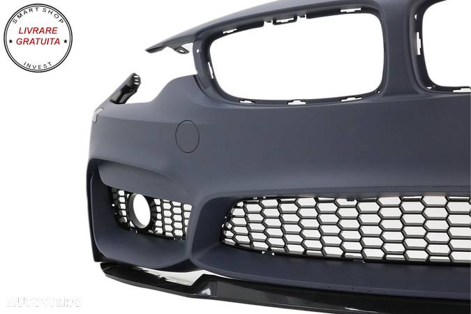 Pachet Exterior BMW Seria 4 F32 F33 (2013-up) M4 Design Coupe Cabrio Fara Proiecto- livrare gratuita - 4