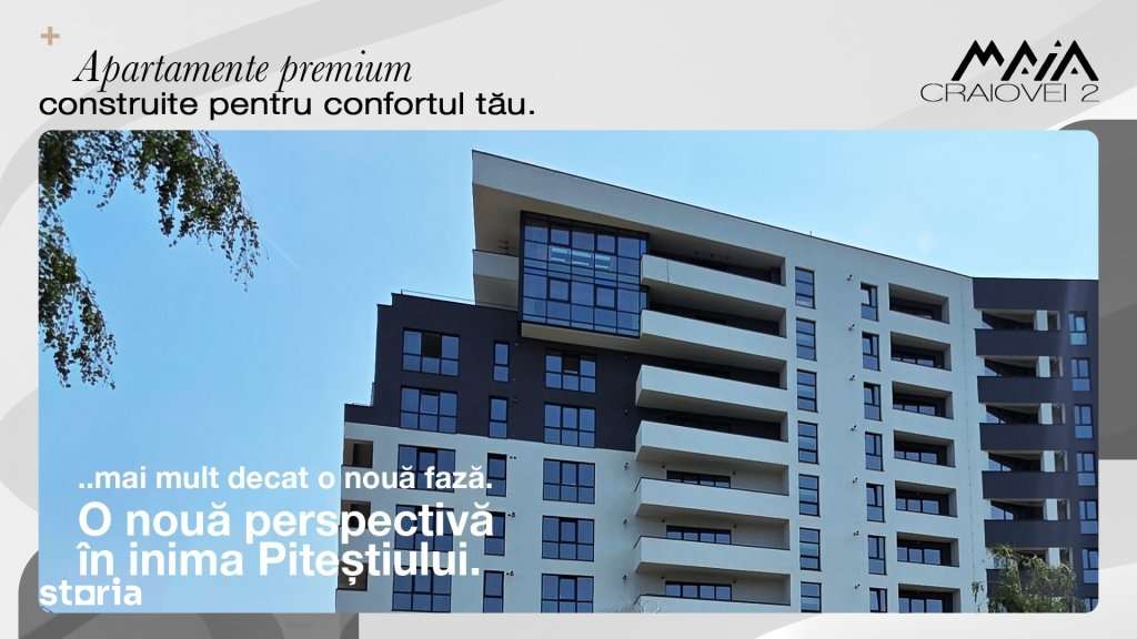 2 Camere Finisaje Premium | Pitesti Calea Craiovei | Constructie Noua - Imagine principală: 1/7