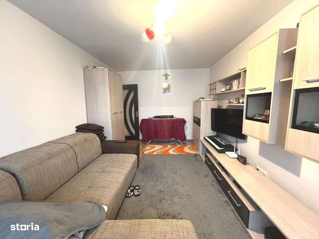 Apartament 3 camere Stadion +garaj langa bloc mobilat 87.500eur neg - Imagine principală: 4/16