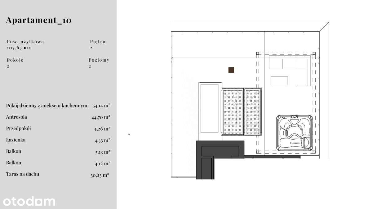 Górny Mokotów | Taras na dachu | Komfort-5