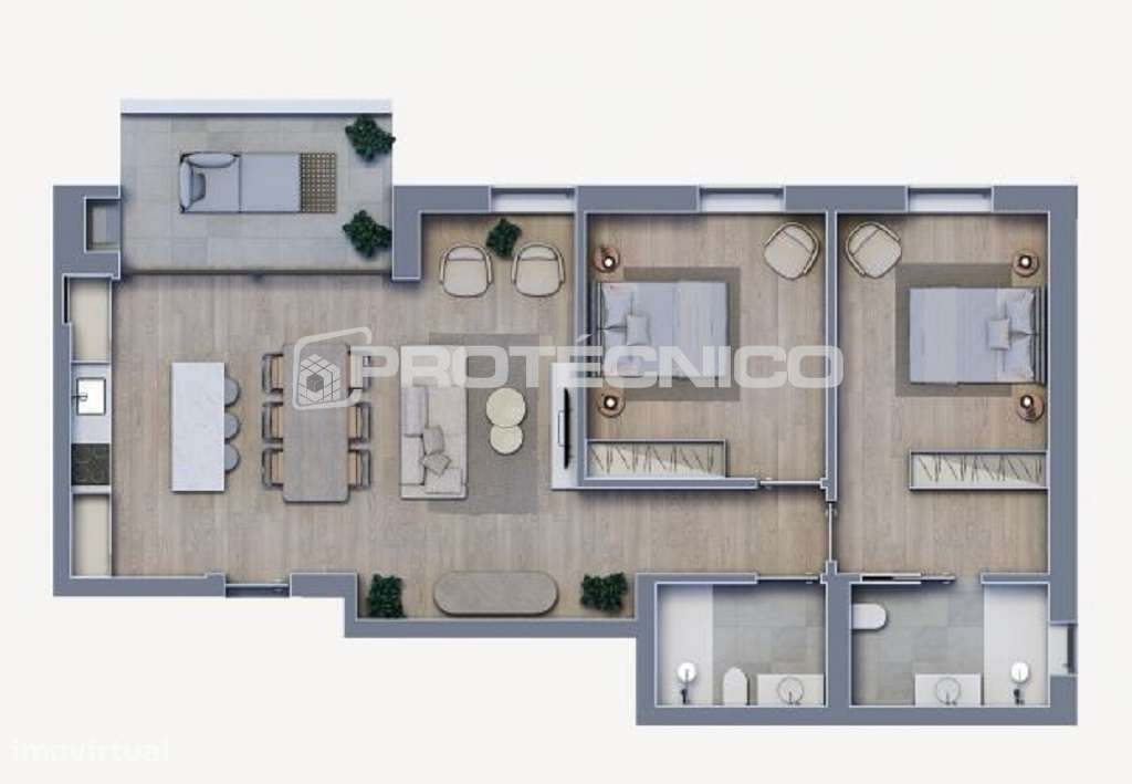 Apartamento T2 - Vila Verde-11
