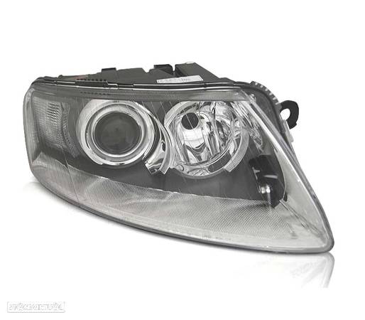 FAROL XENON DIREITO PARA AUDI A6 C6 04-08 CROMO - 3