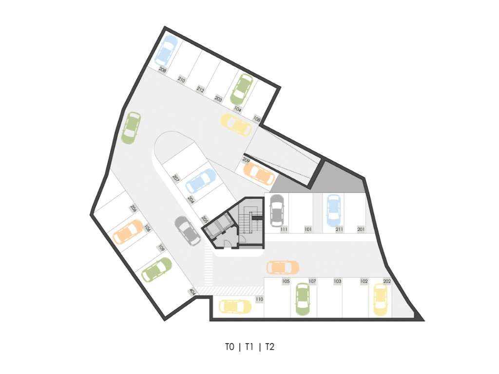 T1 com Terraço - Novo - Res-do-chão - Campus Residence-9