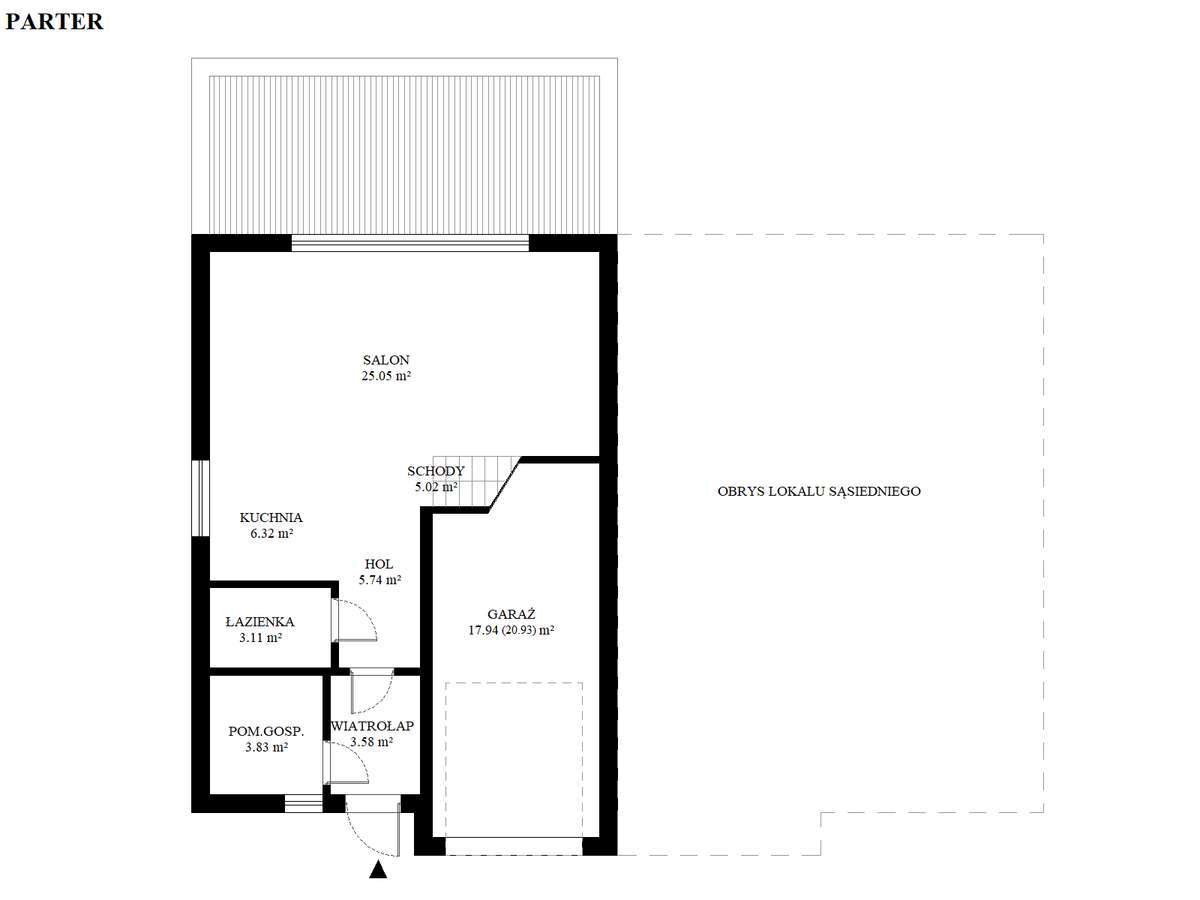 Nowoczesny bliźniak – 4 sypialnie, odbiór XII.2025-1
