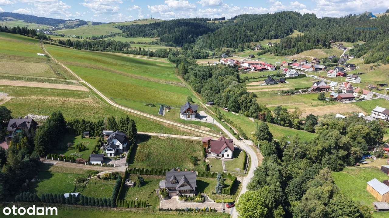 Piękny dom z półbala w Łapszach Niżnych-18