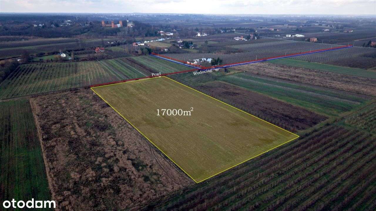 Działka rolna 1,7 ha, Czersk, gm. Góra Kalwaria-2