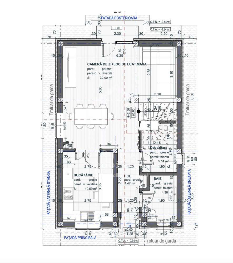 Casa individuala cu 4 camere, 105mp utili, teren 260mp, Cristian - Imagine principală: 4/13