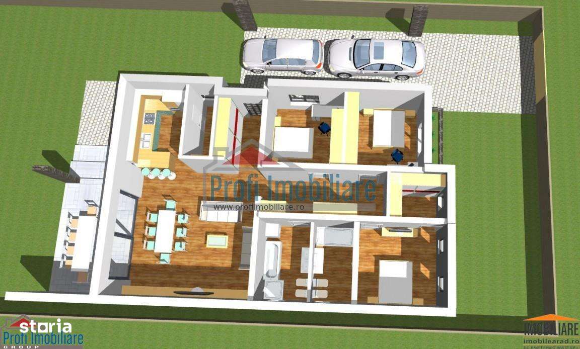 Teren 540mp Zimand Cuz, Proiect casa Parter 10 min. de zona Podgoria--15