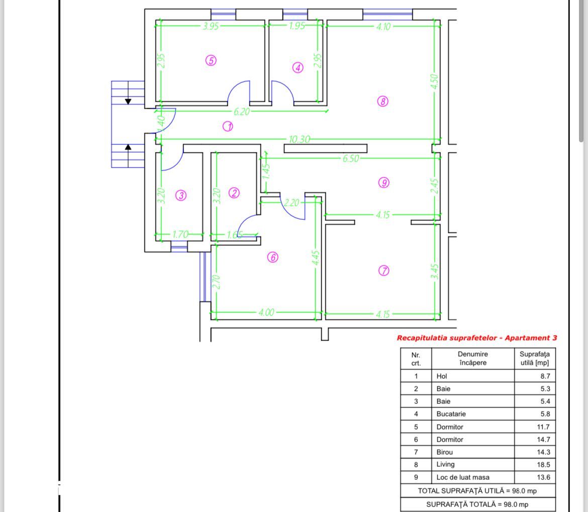 Apartament 4 camere Paulesti- Gageni