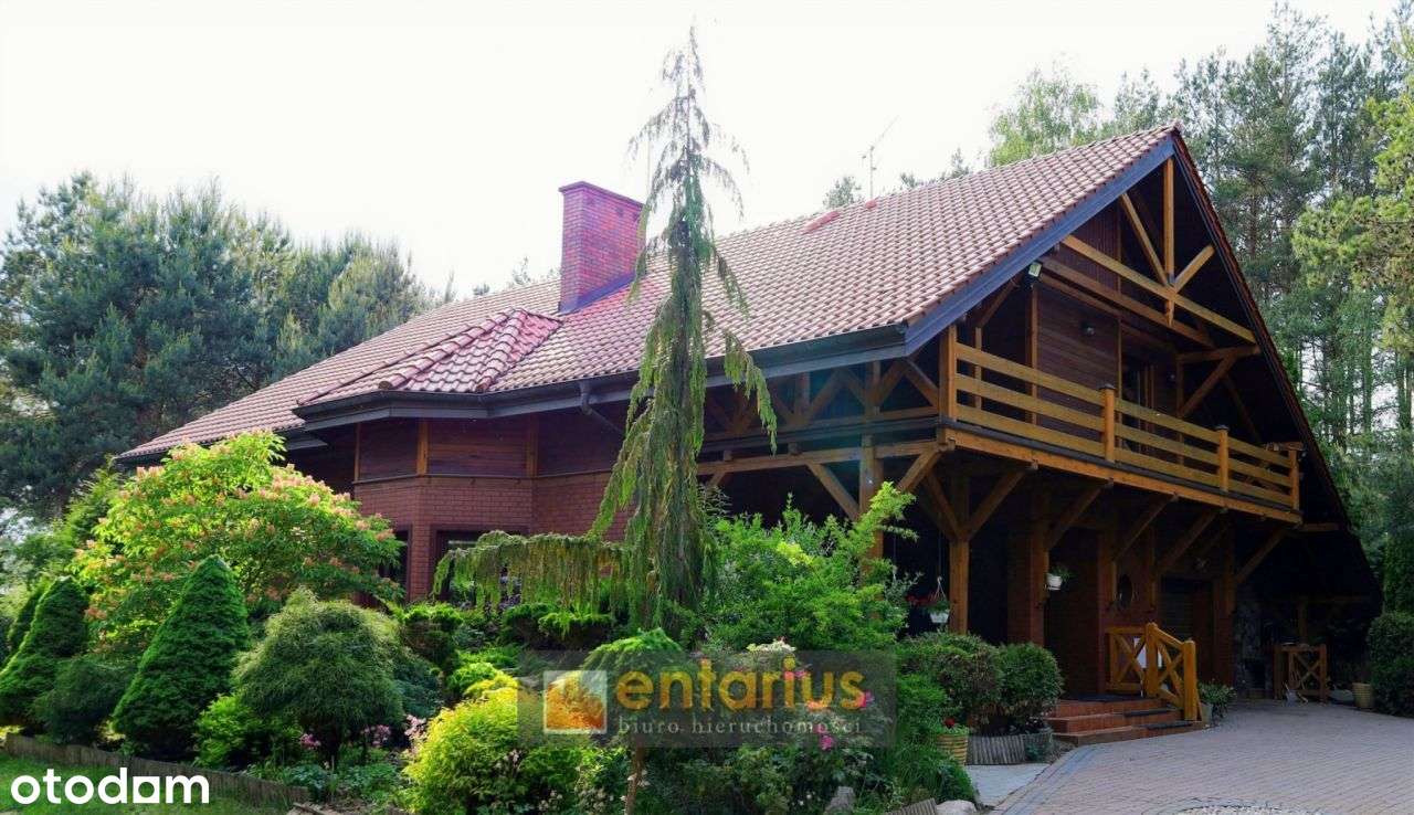 Komfortowy dom z pięknym ogrodem i patio – 4 km od-1