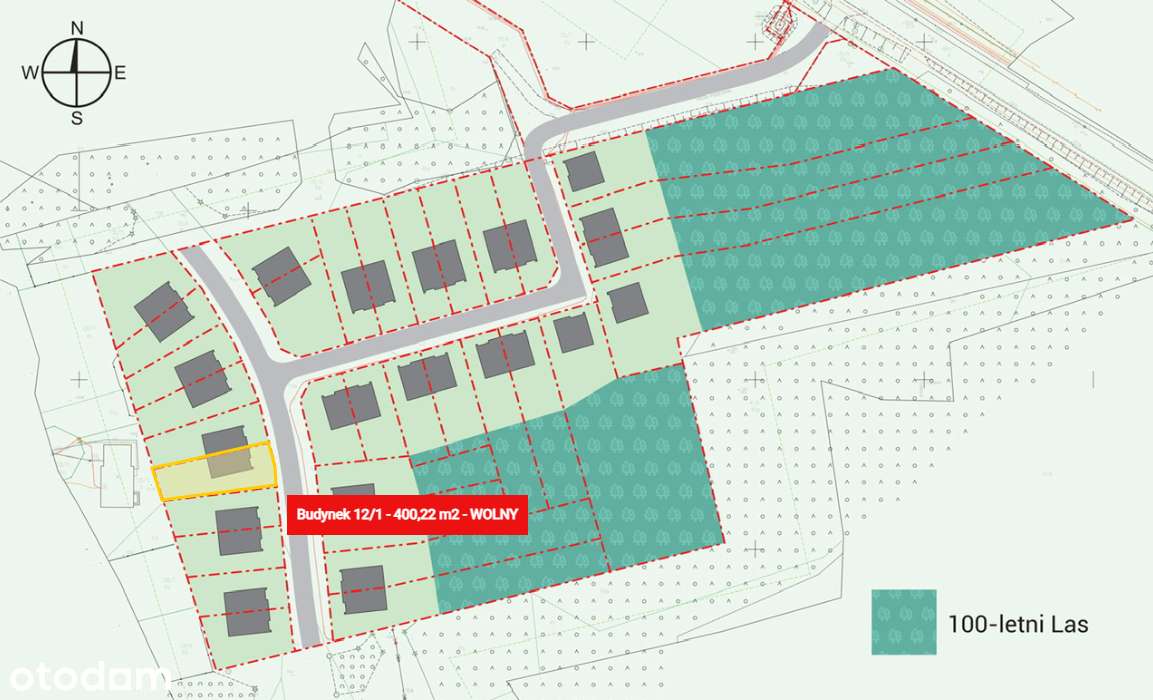 Osiedle RACULA PARK- Dom jednorodzinny w zabudowie bliźniaczej  12/1 - Pełny obrazek: 4/12