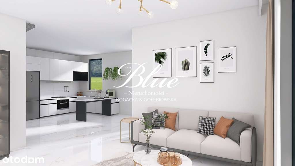 Nowoczesny dom wolnostojący w otoczeniu zieleni. - Pełny obrazek: 1/20