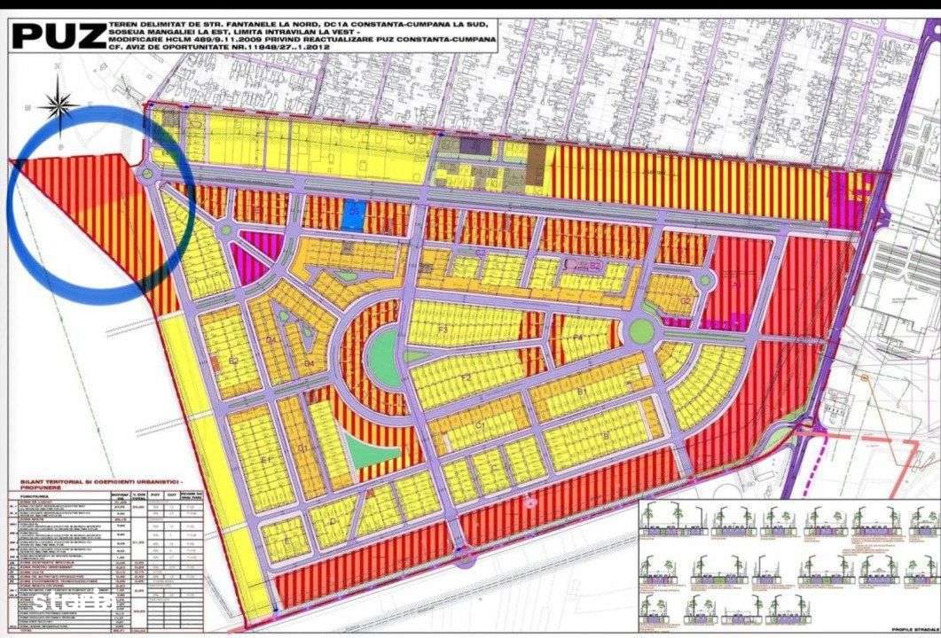 Teren intravilan situat in zona VETERANI, Constanta - Imagine principală: 3/6