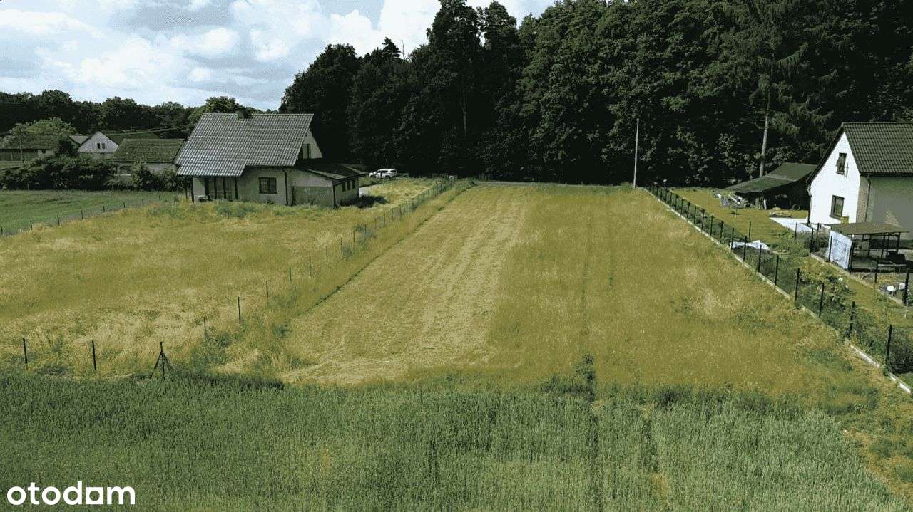 Działka budowlana na skraju lasu- cisza i spokój-6