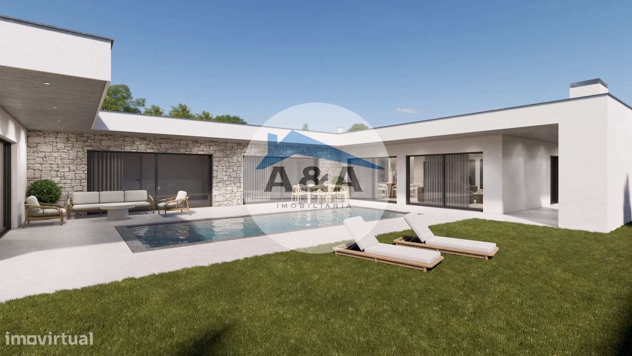 Conjunto de Moradias Térreas Independentes com Piscina, "Key-ready"-2