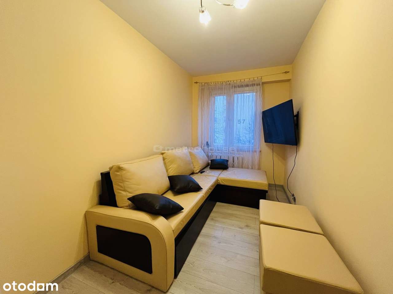 Dwupokojowe mieszkanie w Jaśle na 1 piętrze - Pełny obrazek: 4/8