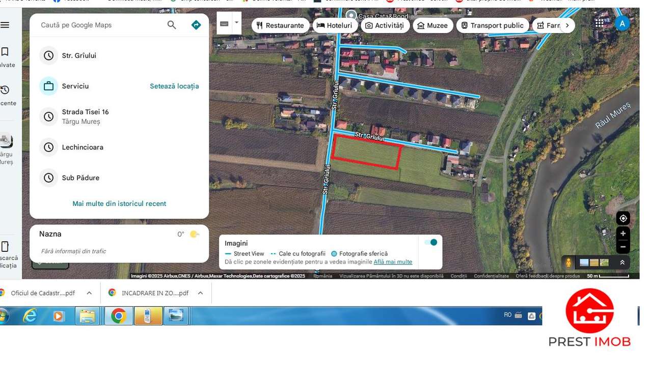 Teren intravilan 39 arii, posibil 7 parcele, strada graului, Nazna-5