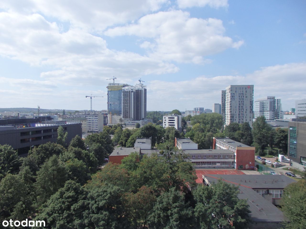 Centrum Katowic, 60m2,4pokoje, balkon, dla RODZINY