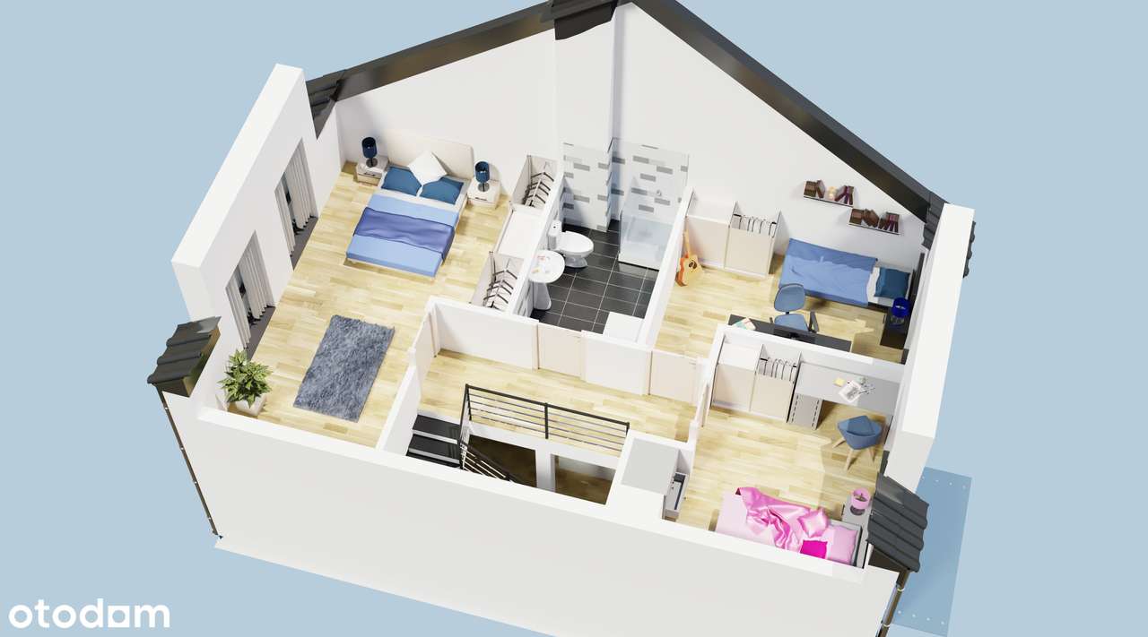 4 POKOJE z GARAŻEM I 15 m2 TARASEM - Pełny obrazek: 5/20