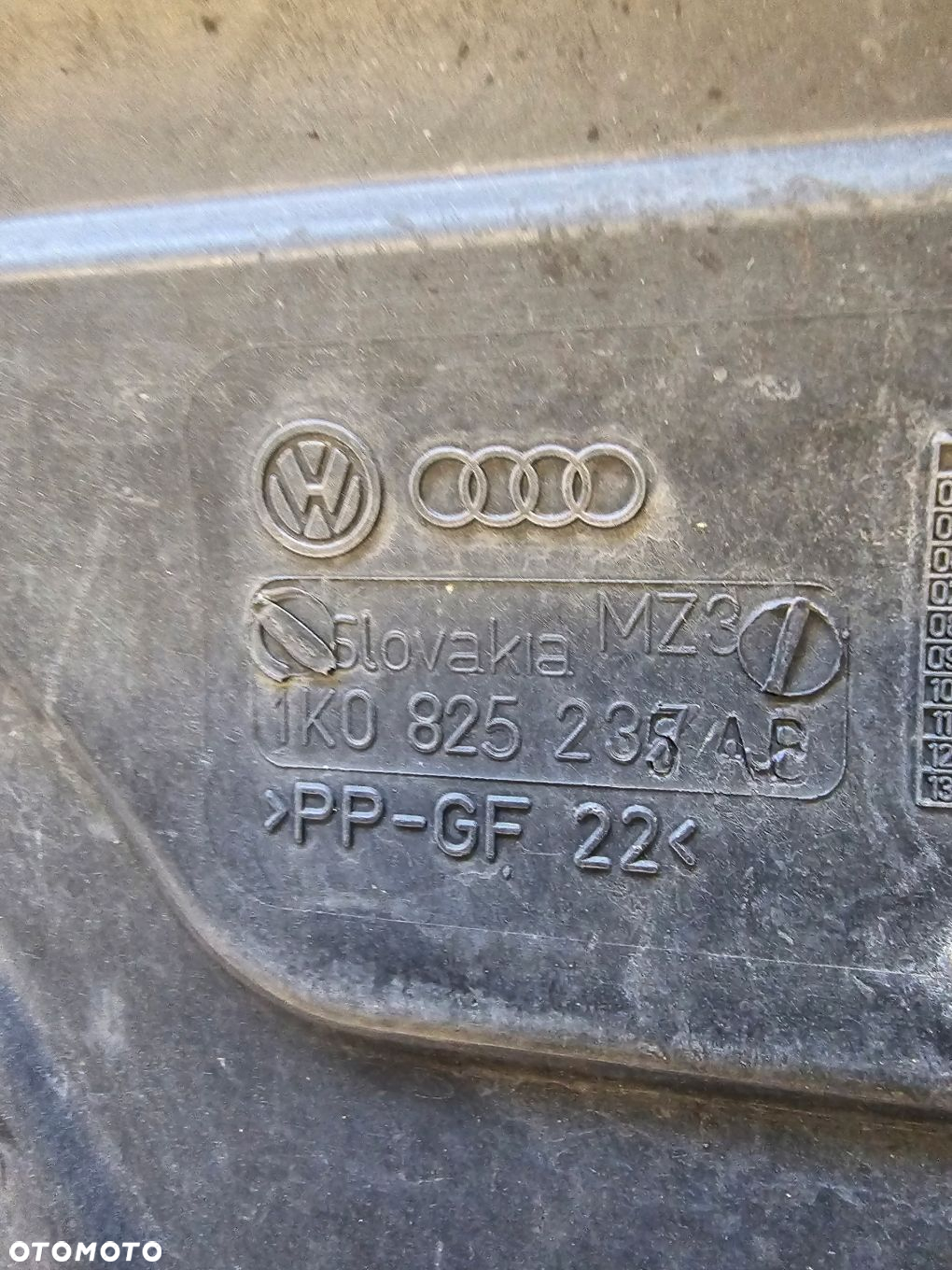 OSŁONA POD SILNIK PŁYTA AUDI VW SEAT SKODA 1K0825237AB - 5