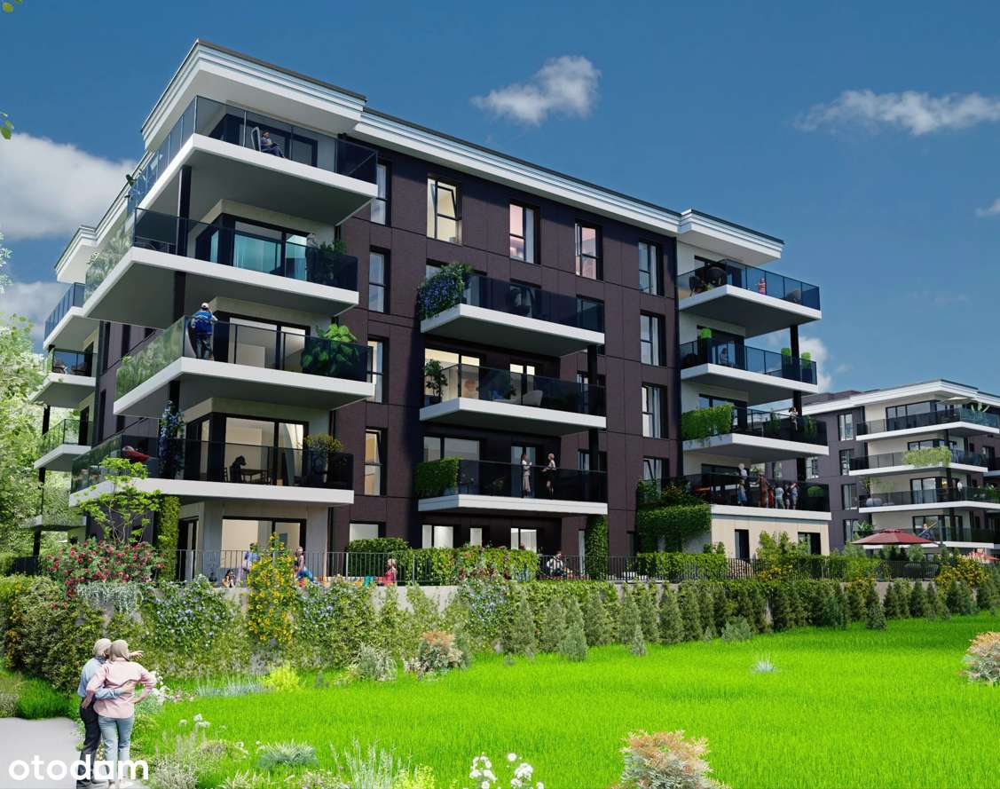 Kawalerka 26 m² z tarasem – Katowice, ul. Studencka | Park Zadole-1