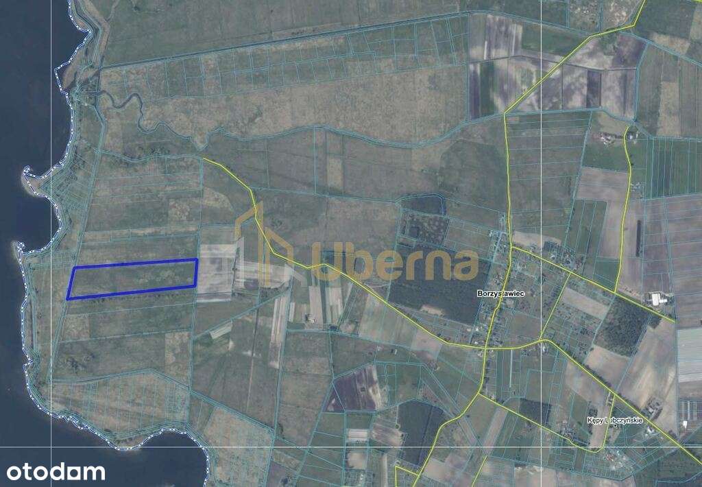 Działka rolna niezabudowana Komarowo nad jeziorem - Pełny obrazek: 3/11