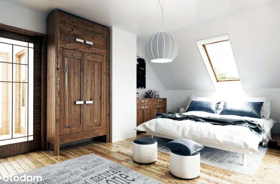 Nowy dom w zabudowie bliźniaczej z garażem i widokiem na Łomżę i Narew-5