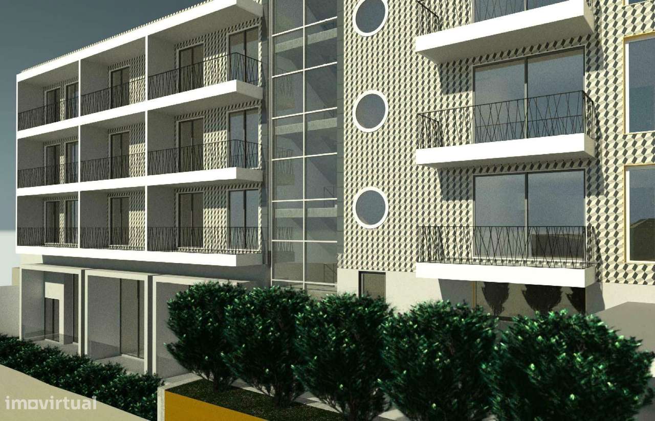 T2 Novo c/ Lugar de Garagem em Mafamude (Centro de Gaia) - Grande imagem: 2/21