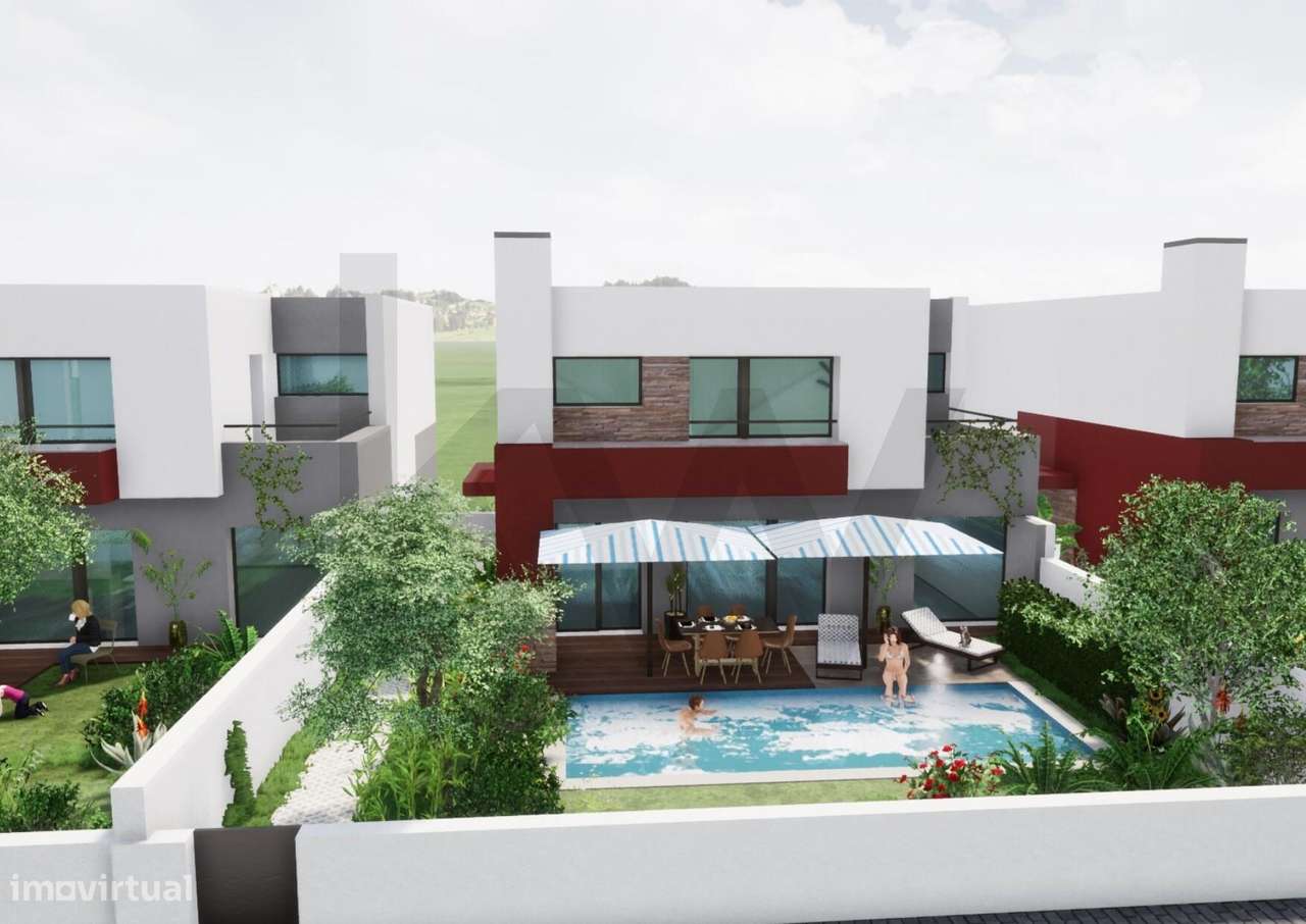 Moradia T4 nova em Mafra — vista de campo, design moderno e localizaçã - Grande imagem: 2/19