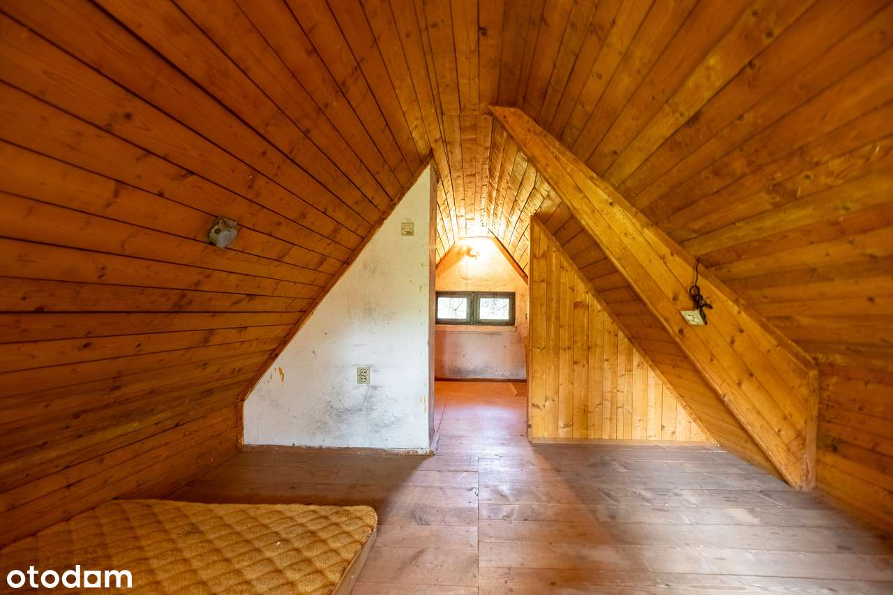 Dom letniskowy 70 m2 do remontu ok Dobczyc - Czasław-12