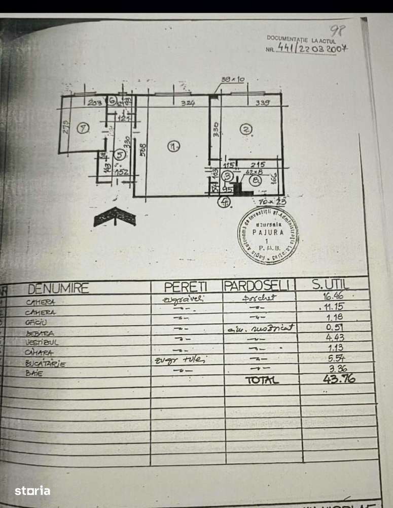 2 Camere Mobilat Premium, Parter, la Metrouri 1 Mai & Grivița-10