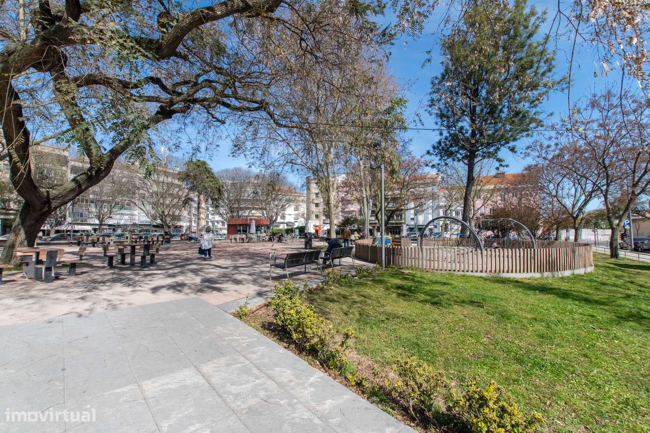 Apartamento T2 com acesso a quintal na Penha de Franca-16