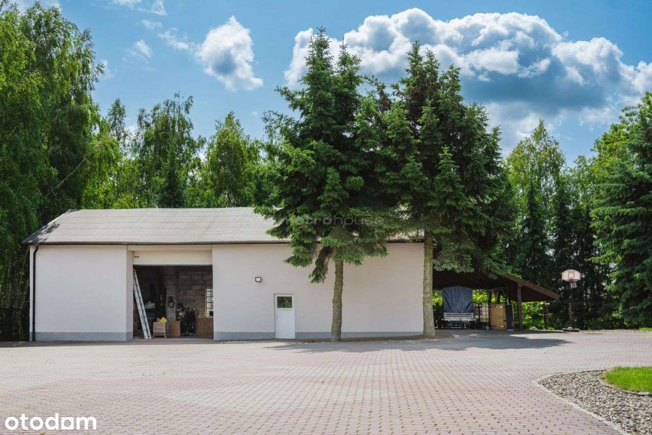 Dom z sauną, duży plac, budynki pod działalność-7