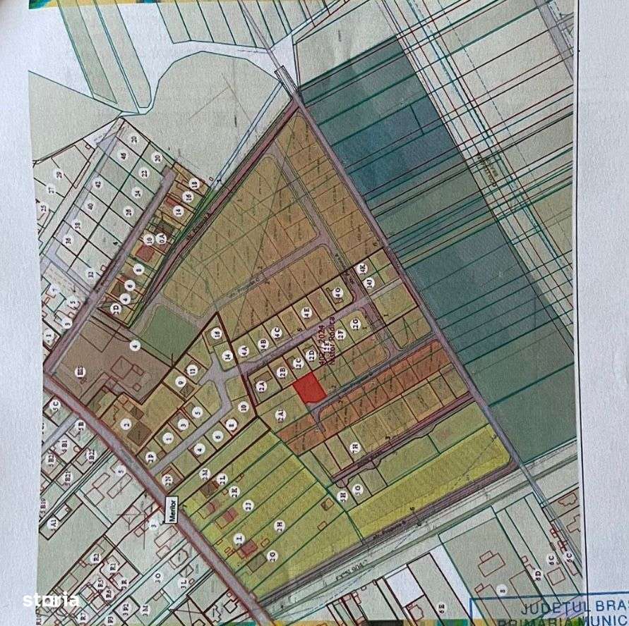 Teren 576 MP cu PUZ-Constructie Casa Individuala-Stupini - Comision 0%-5