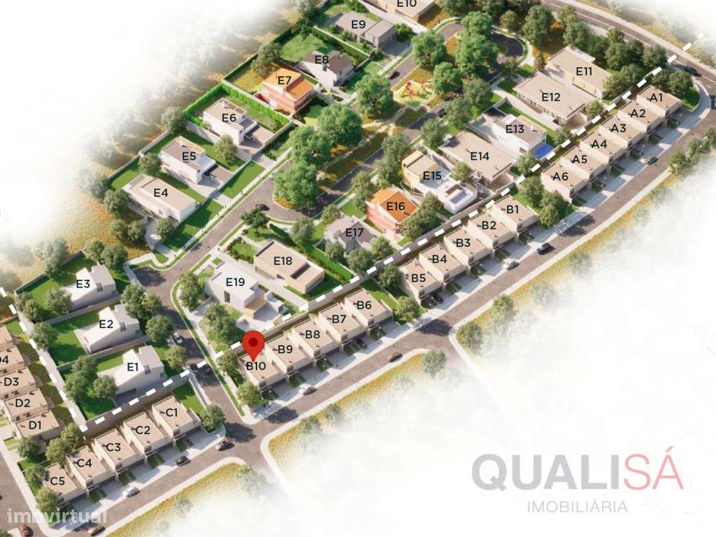 Moradia T3 nova de gaveto em Palmeira - a 7 minutos do centro de Braga - Grande imagem: 2/25