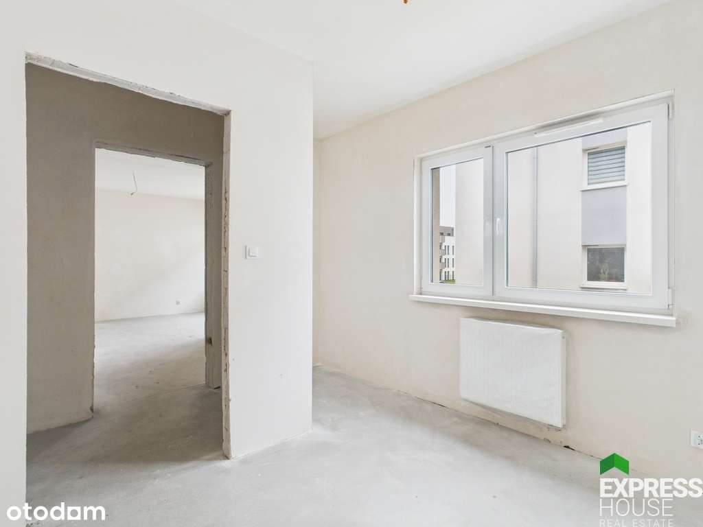 4 pokoje, 1. piętro, stan deweloperski, brak PCC - Pełny obrazek: 2/14
