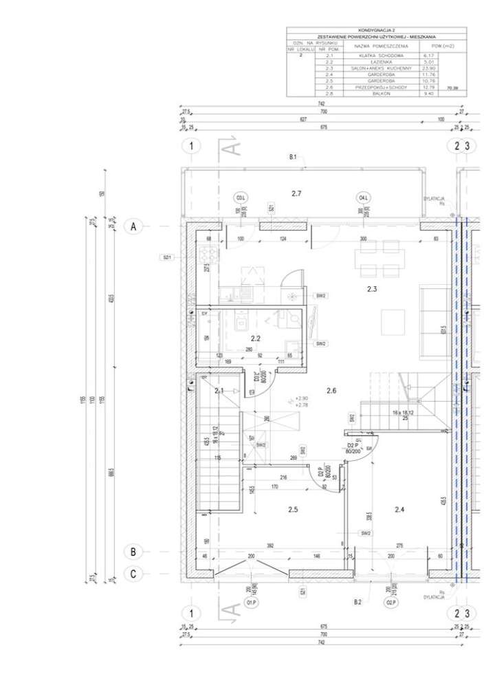 Duże mieszkanie 116 m² | balkon | poddasze | Niepołomice-10