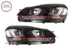 Ansamblu Bara Fata VW Golf VI 6 (2008-2013) cu Faruri LED Golf 7 U Design cu Semna- livrare gratuita - 6