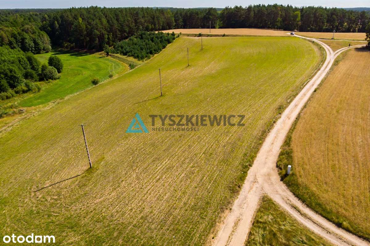 Piękna działka z widokiem na jezioro Łubiana - Pełny obrazek: 4/18