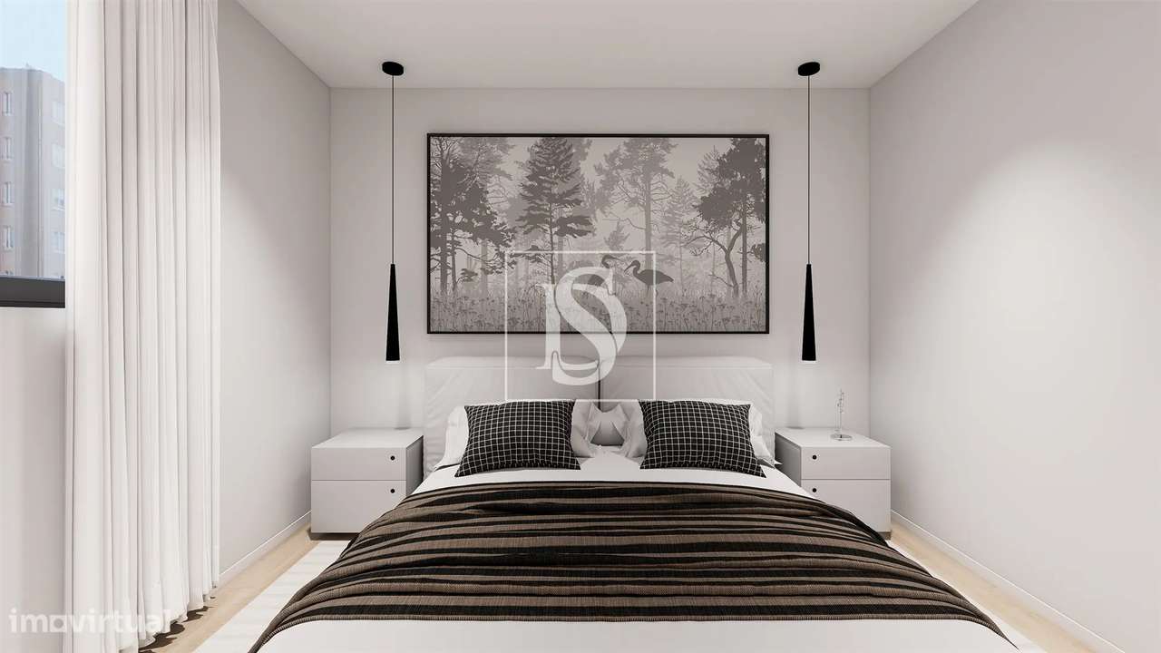 Apartamento T3, Novo, na Póvoa de Varzim-13