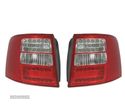 FAROLINS LED PARA AUDI A6 4B AVANT 97-04 VERMELHO BRANCO - 1