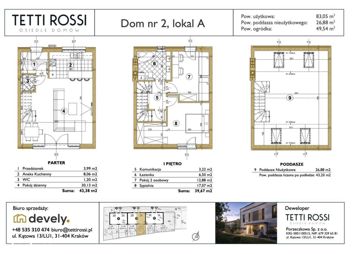 New Homes on Porzeczkowa Street | 109 m² with Gard - Pełny obrazek: 4/9